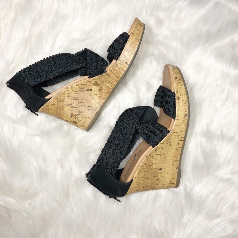 Montego Bay Club Wedges Size 7, 3” heel